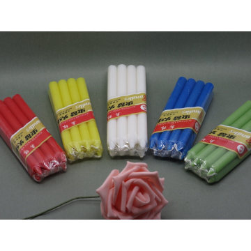 Unscented White Stick Candles for Lighting
